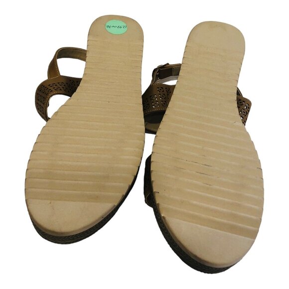 Wedge Heel Summer Sandals Dorothy Gaynor Mexico Size 25 (Size 7) - Picture 3 of 16